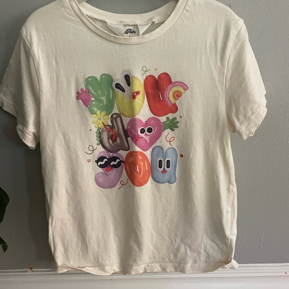 H&M x Eva Cremors Girls Graphic T-shirt Size 6-7 years - Picture 5 of 7